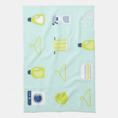 Linge De Cuisine Motif Jour de Lessive Frais (Vertical)