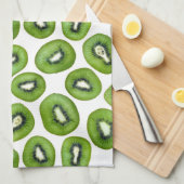 Linge De Cuisine Motif Kiwi (Quart Plié)