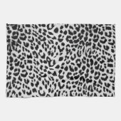 Linge De Cuisine Motif léopard des neiges (Horizontal)