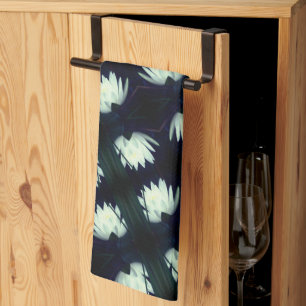 Linge De Cuisine Motif Lily Lotus Water