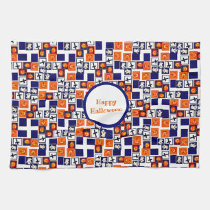 Linge De Cuisine motif ludique sur le thème de l'Halloween