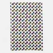 Linge De Cuisine Motif Lunettes de soleil de chat rétro (Vertical)