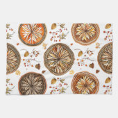 Linge De Cuisine Motif Mandala d'automne (Horizontal)