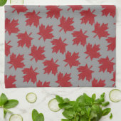 Linge De Cuisine Motif Maple Leaf (Plié)