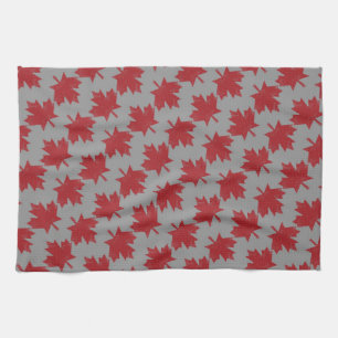 Linge De Cuisine Motif Maple Leaf