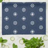 Linge De Cuisine Motif maritime d'outil (Plié)