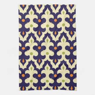 Linge De Cuisine Motif marocain d'arabesque de Paisley de damassé