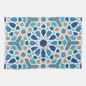 Linge De Cuisine Motif marocain en carreaux (Horizontal)