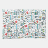 Linge De Cuisine Motif Médicale de conception (Horizontal)
