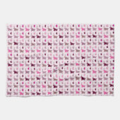 Linge De Cuisine Motif mignon de filles de chaton (Horizontal)
