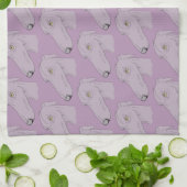 Linge De Cuisine Motif mignon de lévrier (Plié)