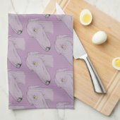 Linge De Cuisine Motif mignon de lévrier (Quart Plié)