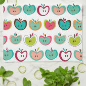Linge De Cuisine Motif mignon de pomme (Plié)