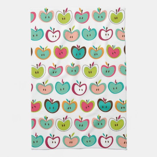 Linge De Cuisine Motif mignon de pomme (Vertical)