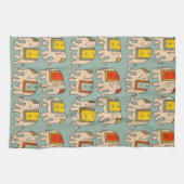 Linge De Cuisine Motif mignon d'éléphant d'éléphants de cirque de (Horizontal)