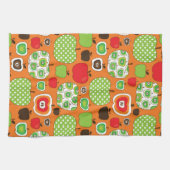 Linge De Cuisine Motif mignon d'illustration de pomme (Horizontal)
