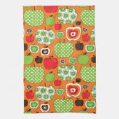 Linge De Cuisine Motif mignon d'illustration de pomme (Vertical)