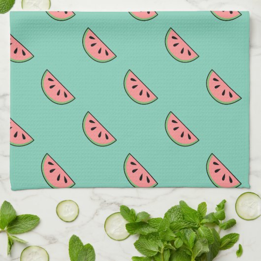 Linge De Cuisine Motif mignon Watermelons (Plié)