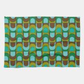 Linge De Cuisine Motif moderne du milieu du siècle (Horizontal)