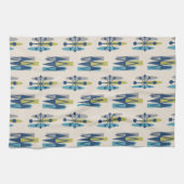 Linge De Cuisine Motif moderne du milieu du siècle de l'âge atomiqu (Horizontal)