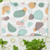 Linge De Cuisine Motif moderne sans couture (Plié)