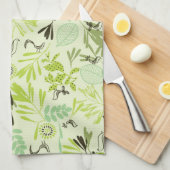 Linge De Cuisine motif montrant de petits oiseaux de bébé (Quart Plié)