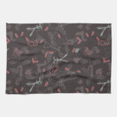 Linge De Cuisine motif montrant les animaux 1 de bébé (Horizontal)