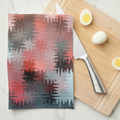 Linge De Cuisine Motif multicolore cool (Quart Plié)