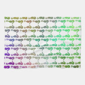 Linge De Cuisine Motif multicolore d'hippocampe (Horizontal)