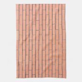 Linge De Cuisine Motif mur en brique (Vertical)