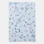 Linge De Cuisine Motif musical (Vertical)