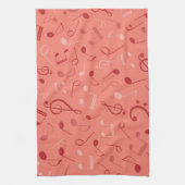 Linge De Cuisine Motif musical (Vertical)