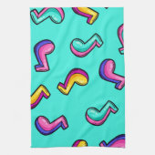 Linge De Cuisine Motif musical (Vertical)
