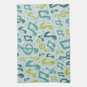 Linge De Cuisine Motif musical (Vertical)