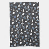 Linge De Cuisine Motif Mystic Boho Crystal Halloween (Vertical)