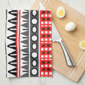 Linge De Cuisine Motif natif Aztec (Quart Plié)