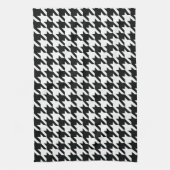 Linge De Cuisine Motif noir blanc de Houndstooth (Vertical)