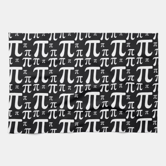Linge De Cuisine Motif noir et blanc de pi (Horizontal)