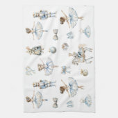 Linge De Cuisine Motif Nutcracker à l'aquarelle de Noël (Vertical)