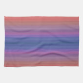 Linge De Cuisine Motif orange violet bleu (Horizontal)