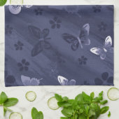 Linge De Cuisine Motif papillon 17 (Plié)