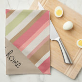 Linge De Cuisine Motif Paprika Stripes (Quart Plié)