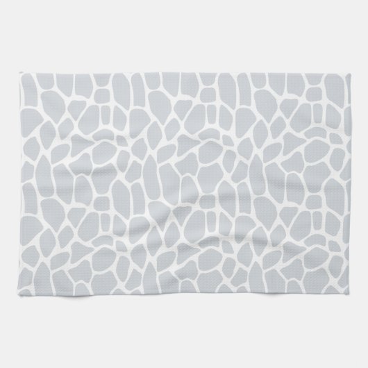 Linge De Cuisine Motif Pastel Blue Giraffe (Horizontal)