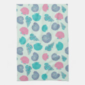 Linge De Cuisine Motif Pastel Seashell 1 (Vertical)