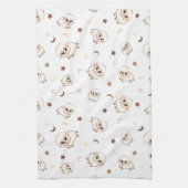 Linge De Cuisine Motif Pastel Sheep (Vertical)