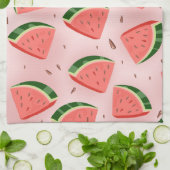 Linge De Cuisine Motif Pastèque (Plié)