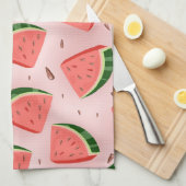 Linge De Cuisine Motif Pastèque (Quart Plié)