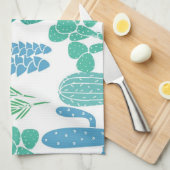 Linge De Cuisine motif plante (Quart Plié)