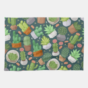 Linge De Cuisine motif plante