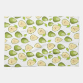 Linge De Cuisine Motif Poires (Horizontal)